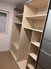 2 Kleiderschränke zusammen/