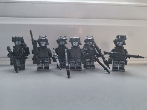 Custom militär ghost - 6x,