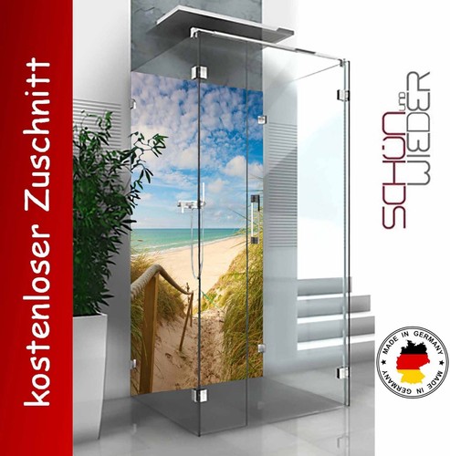 Duschrückwand alu - duschrückwand,