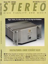 📰 STEREO  10/1992 - High