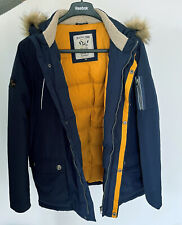 Parka mit Kapuze und Webpelz