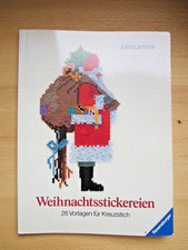 schönes Kreuzstichheft Weihnachtsstickereien von Jutta Lammer, Fremme, Sticken !