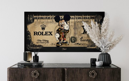 Micky maus leinwand bild - micky,