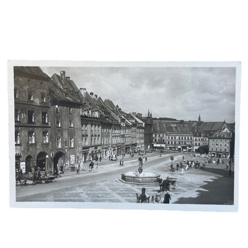 Postkarte cheb eger - postkarte,