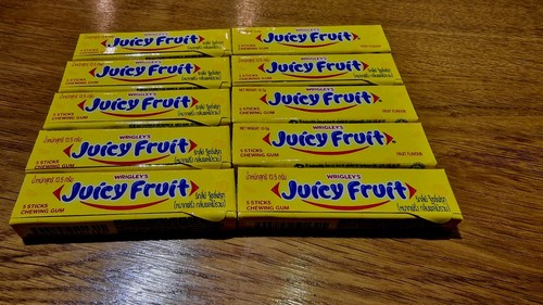 Wrigley juicy fruit x 5 - 10,