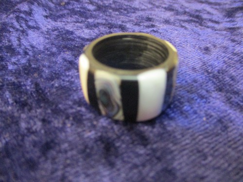 23826 ring ebenholz mit - ebenholz,