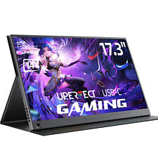 17,3" 144Hz Tragbarer Monitore 1080P Computer Display HDR IPS Laptop Bildschirm