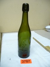 3707.  Alte Glasflasche Vintage  Bierflasche Brauhaus  Wendelstein Lang & Maisel
