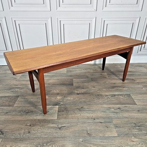 Vintage teak couchtisch mid - vintage,