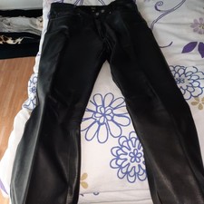 Motorrad Lederhose, Gr. 52