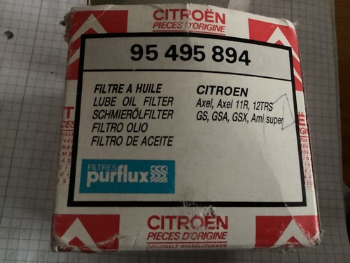 Citroen oelfilter 495 - oelfilter,