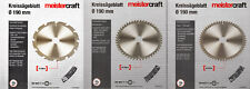 Meistercraft Sägeblatt 190 mm Handkreissägeblatt Holz Gasbeton MDF Kunststoffe