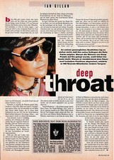 IAN GILLAN -  Clipping/Bericht