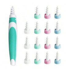 Ohrreiniger Set aus Silikon Ersatzköpfen Spiral Ohrenschmalz Entferner