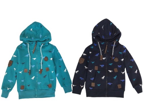 Kinder sweatjacke dino squared - kinder,