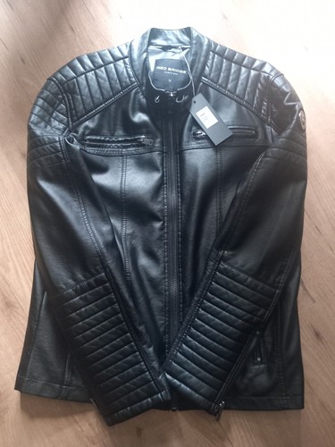 Kunstlederjacke herren m - kunstlederjacke,