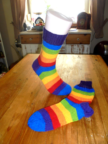 Socken strümpfe regenbogen - socken,