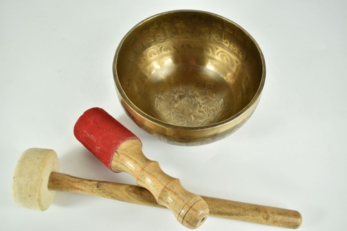 Klangschale gravur ganesha - klangschale,