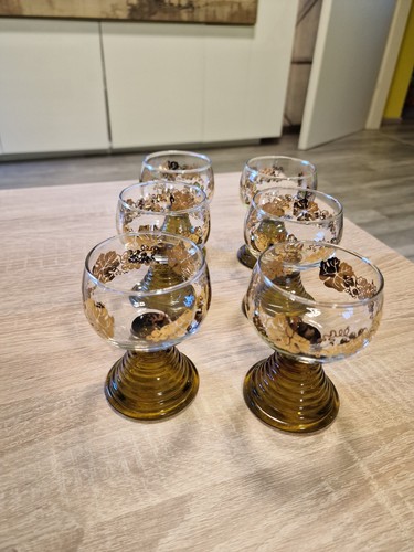 6er set vintage römer - vintage,