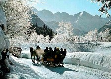 Pferdeschlitten Birgsautal Oberstdorf 