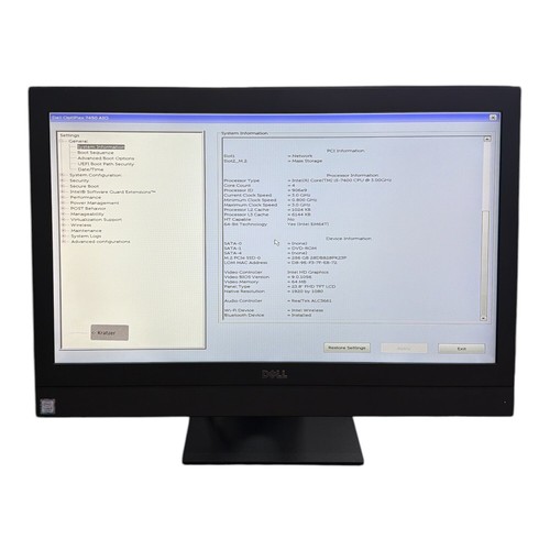 Dell optiplex 7450 - optiplex, i5-7400