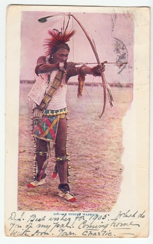 Indianer krieger pfeil und - krieger, m.