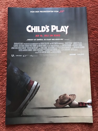 Childs play kinoplakat poster - childs,