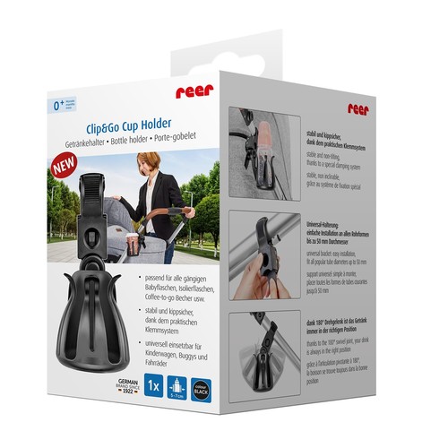 Reer clip cup - cup, holder