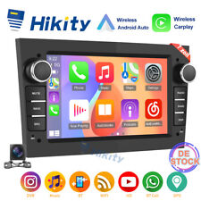 Carplay Android 15 Autoradio GPS Navi Kamera Für Opel Astra H Zafira B Corsa C D
