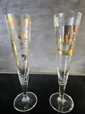 RITZENHOFF Champagner Sekt Glas, Goldverziehung 2er Set Gläser