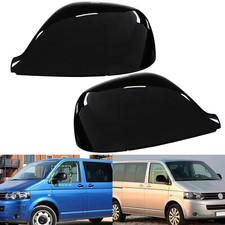 2x Außenspiegelkappen Schwarz