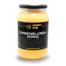 Echt Sonnenblumenhonig im Honigglas 1,2 KG Bienenhonig Naturprodukt unvermischt