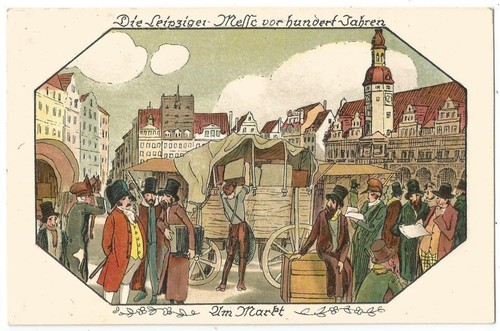 Leipzig markt die - leipzig,, am
