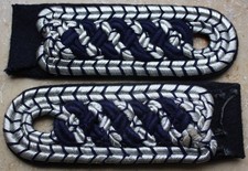 Schulterstücke deutsche Polizei alt - Polizeimeister PM Niedersachsen, top