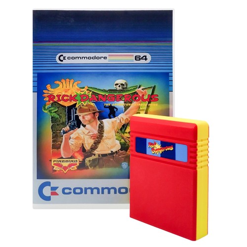 C64 rick dangerous - c64,