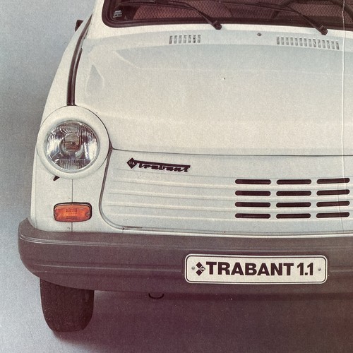 Trabant prospekt brochure - trabant, 1.1