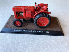Traktor (alt) - 1:32 - rot -Metall/Kunststoff, Bolinder Munktell 470 - Bison
