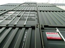 20'DV Seecontainer RAL6007 Lagercontainer Reifencontainer Eventcontainer