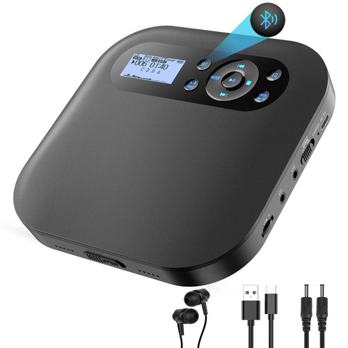 Tragbarer player mit - cd,