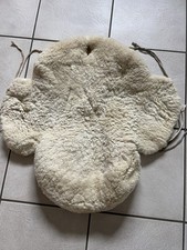 Sattelbezug, Lammfell , Westernsattel, hell