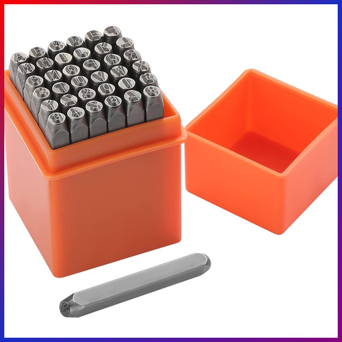 37tlg metall stempel - stempel, set