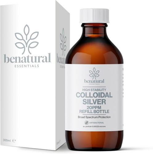 Colloidal silver 300ml bottle - colloidal,