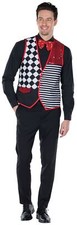 Pierrot weste mit fliege - mit,