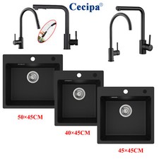 CECIPA® Granit Spüle Siphon