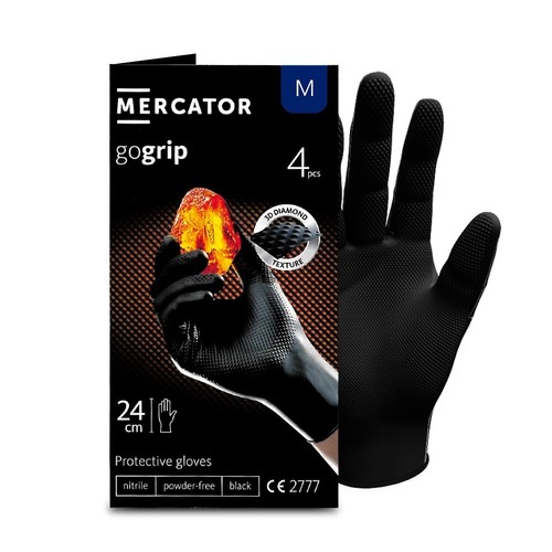 Nitrilhandschuhe schwarz m - nitrilhandschuhe,