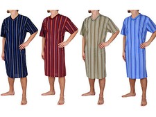 Herrennachthemd, kurzarm, 100%