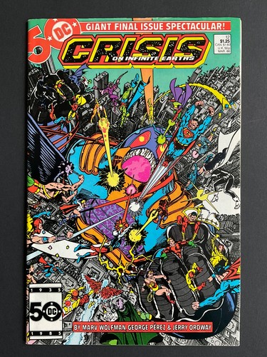 Crisis infinite earths - earths, no