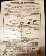 VINTAGE TOTTENHAM HOTSPUR V