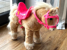 Baby Born Zapf 835203 Elektronisches Plüschpferd mit Lauf- und Soundfunktion