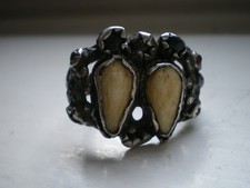 Barocker Bauernring Silber 18